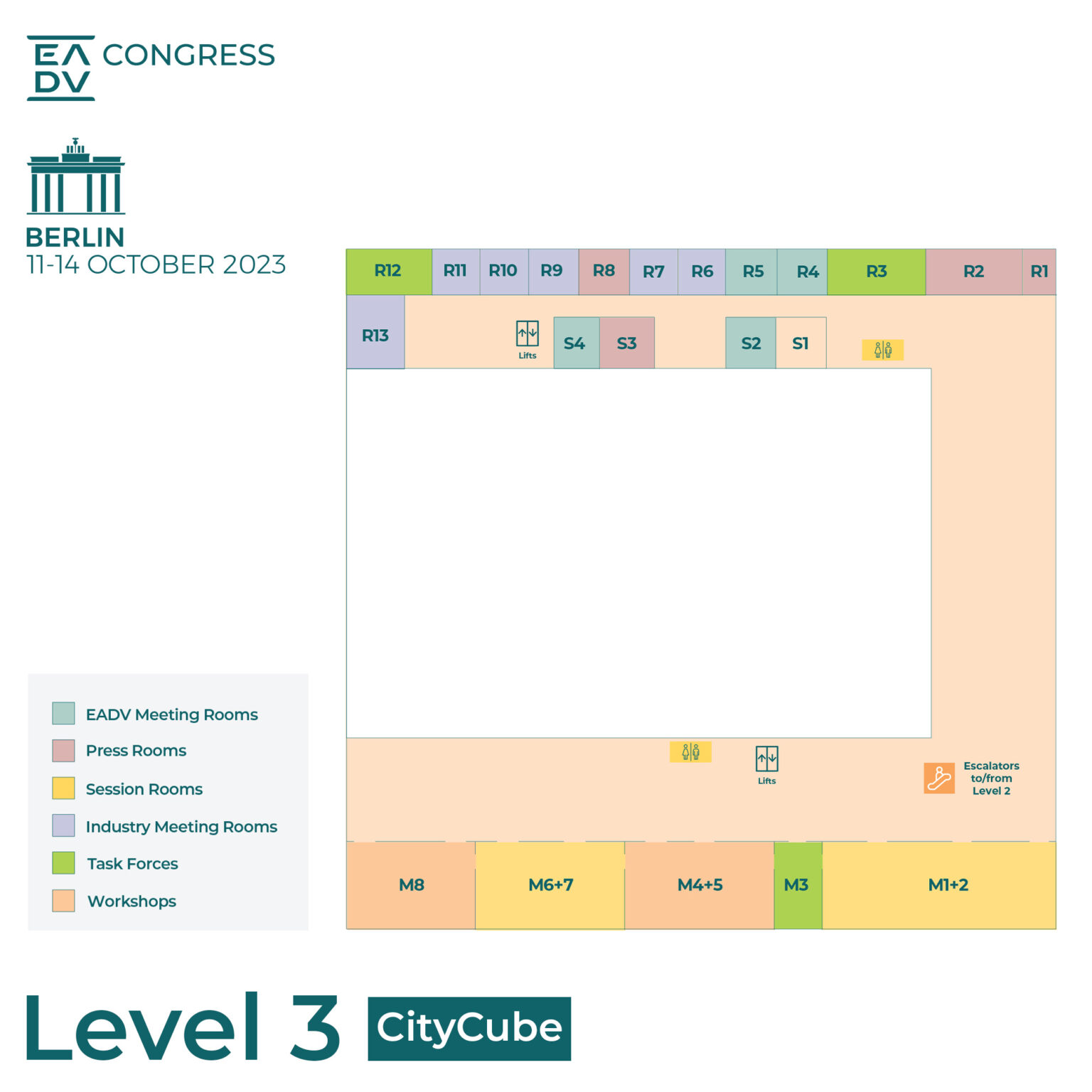 Onsite information EADV Congress 2023